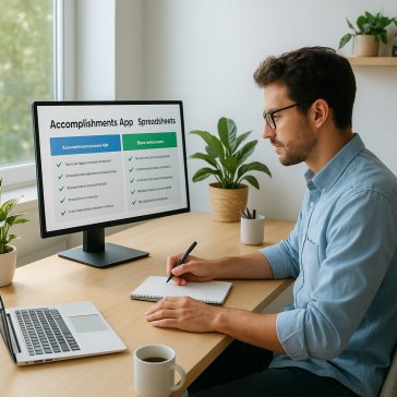 Accomplishments App vs. Spreadsheets: A Better Way to Track Work Impact