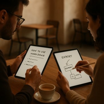 How to Use Markdown and Export Features to Create a Professional Accomplishments Report