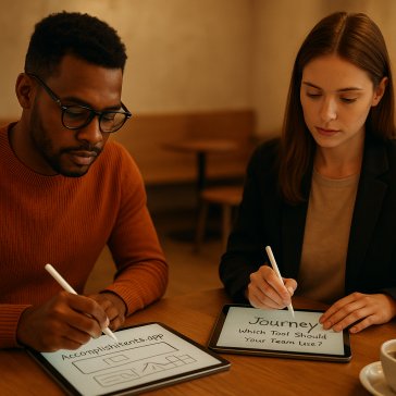 Accomplishments.app vs Journey: Which Tool Should Your Team Use?